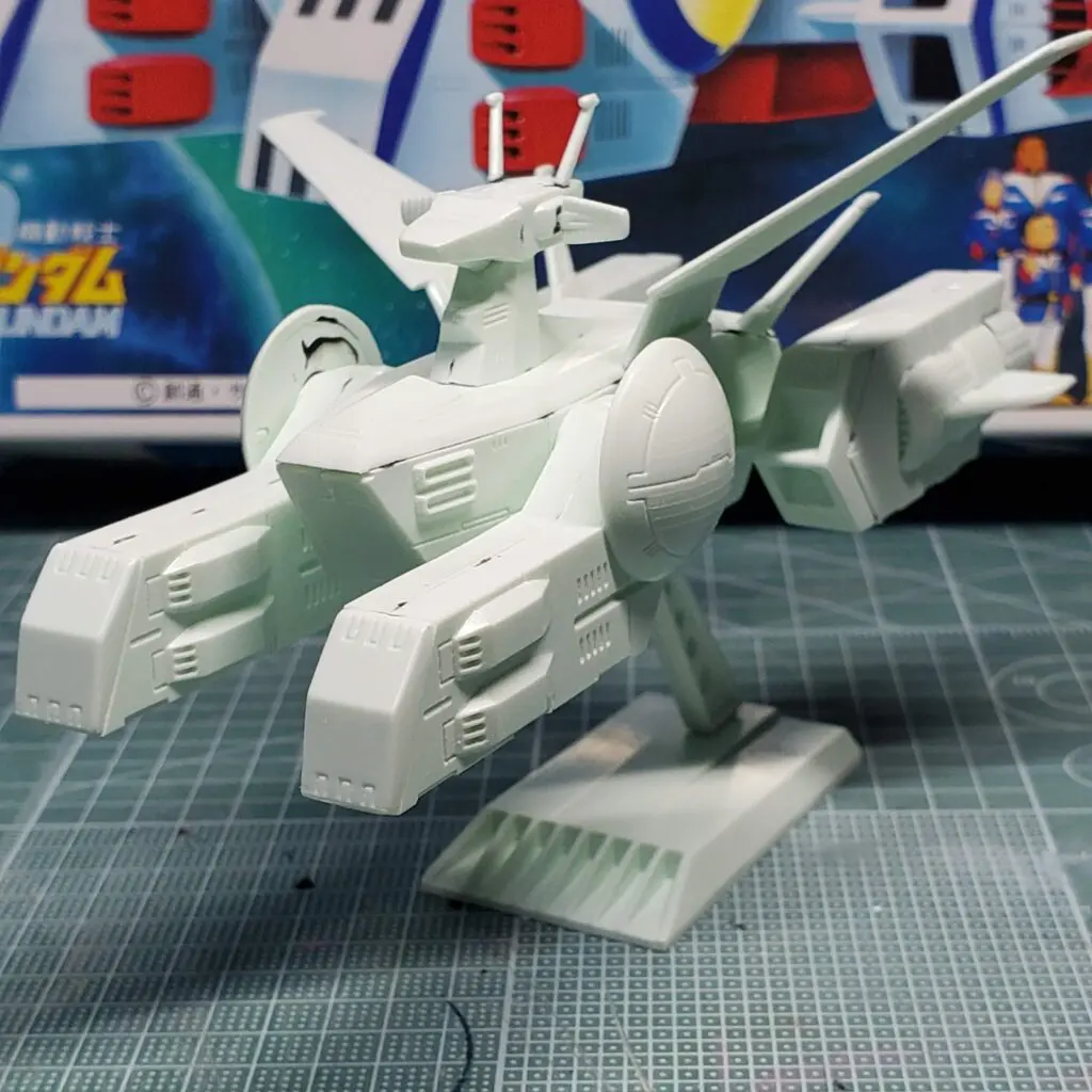 ガンプラ 旧キット 1 2400 ホワイトベース 制作記 Akidougreadmodeling