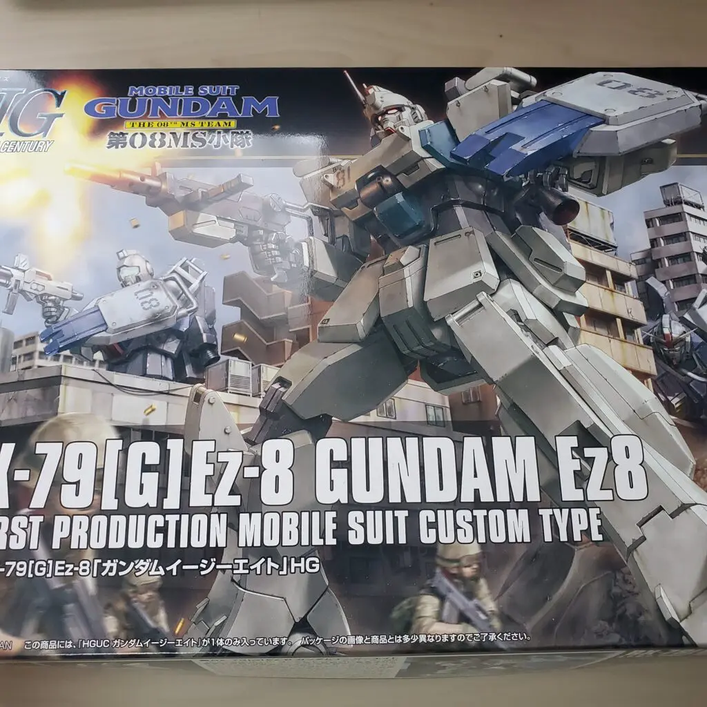 ガンプラレビュー】 1/144 HGUC 155 ガンダムEz-8 キットレビュー 【第08MS小隊】 | AkidouGreadModeling