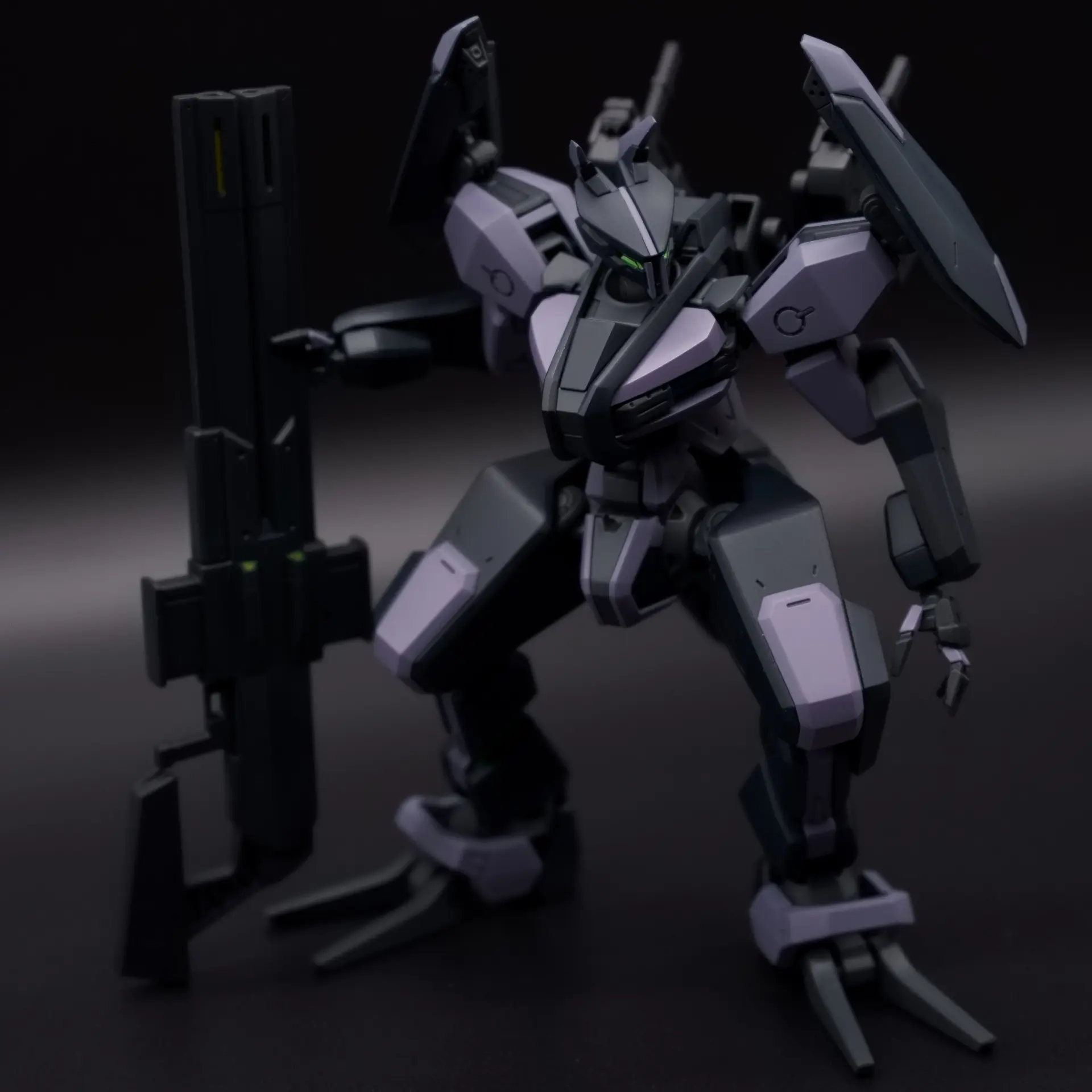 BANDAI HG 1/72 メイレスジョウガン[夜間迷彩仕様] 【境界戦機シリーズ ...