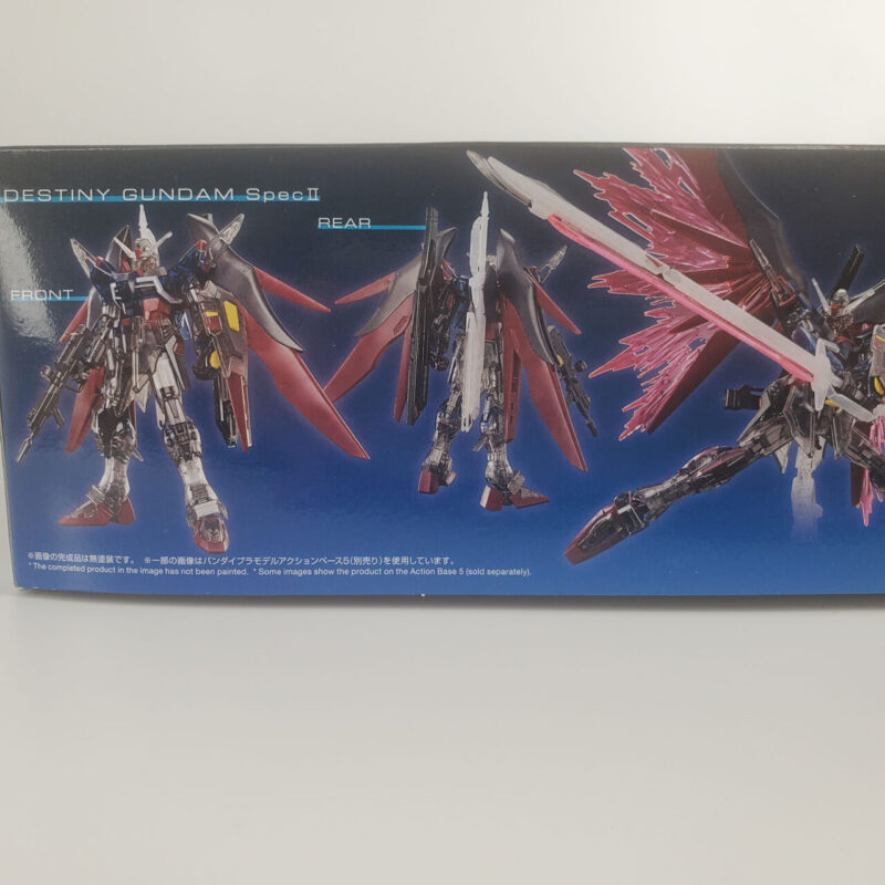 製作代行依頼 HGCE 1/144 ディスティニーガンダム specII クリアータイプ 限定モデル パッケージ