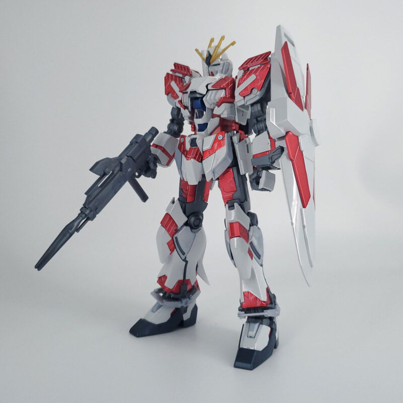 製作代行依頼 HGUC 1/144 ナラティブガンダムC装備 チタニウムフィニッシュ 限定モデル 完成品