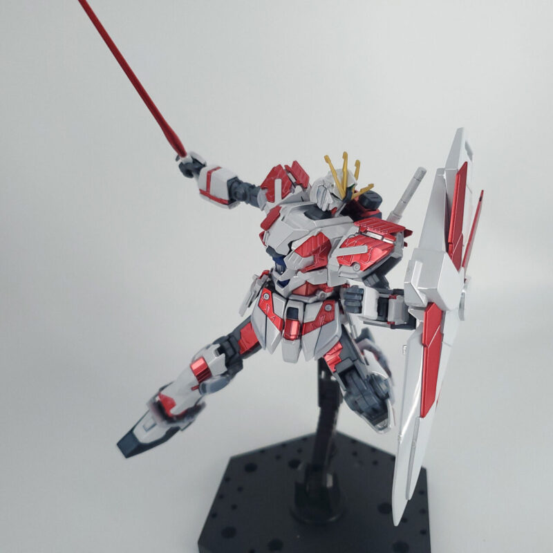 製作代行依頼 HGUC 1/144 ナラティブガンダムC装備 チタニウムフィニッシュ 限定モデル 完成品