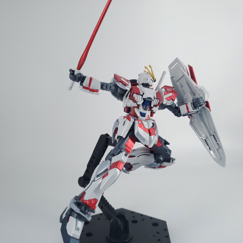 製作代行依頼 HGUC 1/144 ナラティブガンダムC装備 チタニウムフィニッシュ 限定モデル 完成品