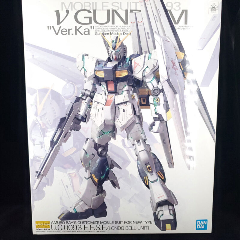 製作代行 MG νガンダム Ver.ka パッケージ