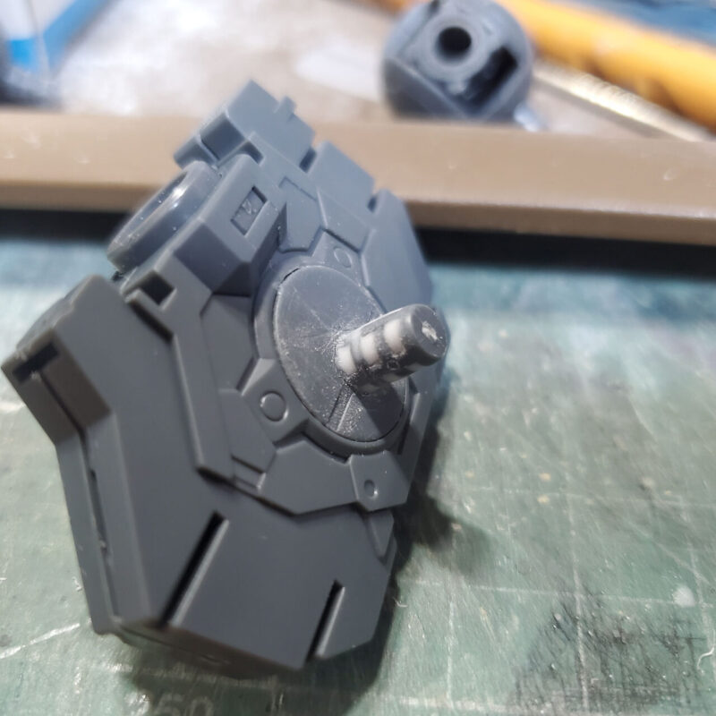 製作代行 MG νガンダム Ver.ka 脚軸