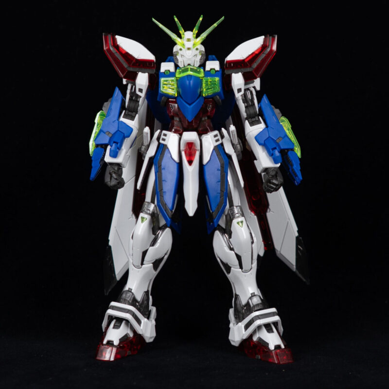 製作代行 RG ゴッドガンダム ストレート組み 完成品