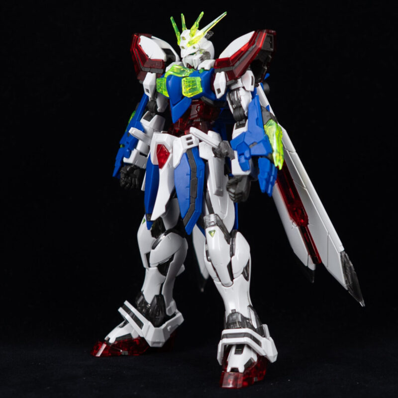 製作代行 RG ゴッドガンダム ストレート組み 完成品