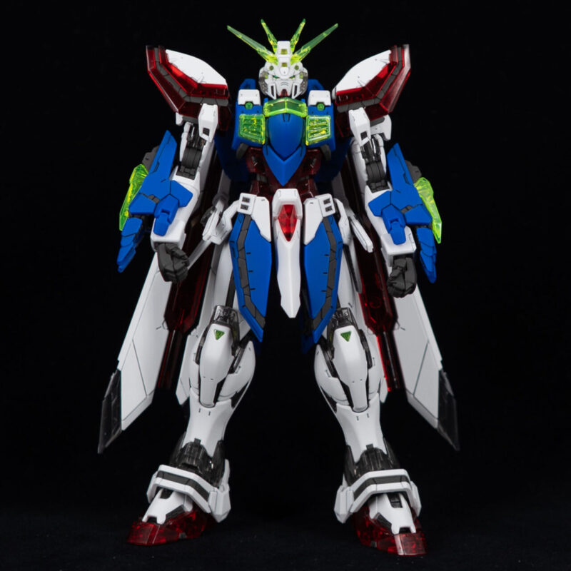 製作代行 RG ゴッドガンダム ストレート組み 完成品
