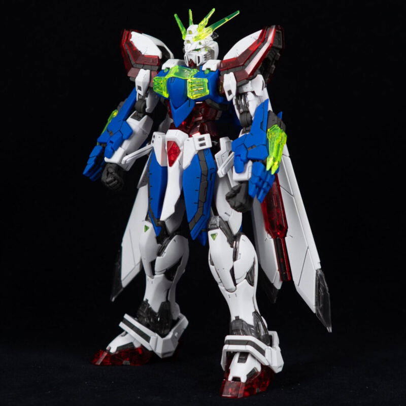 製作代行 RG ゴッドガンダム ストレート組み 完成品