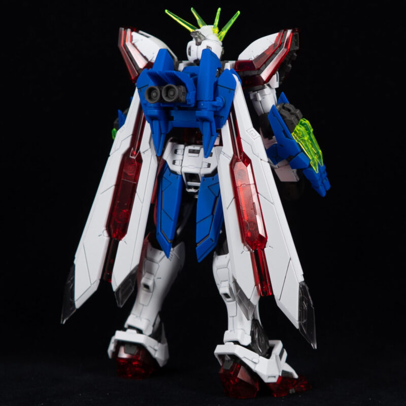 製作代行 RG ゴッドガンダム ストレート組み 完成品