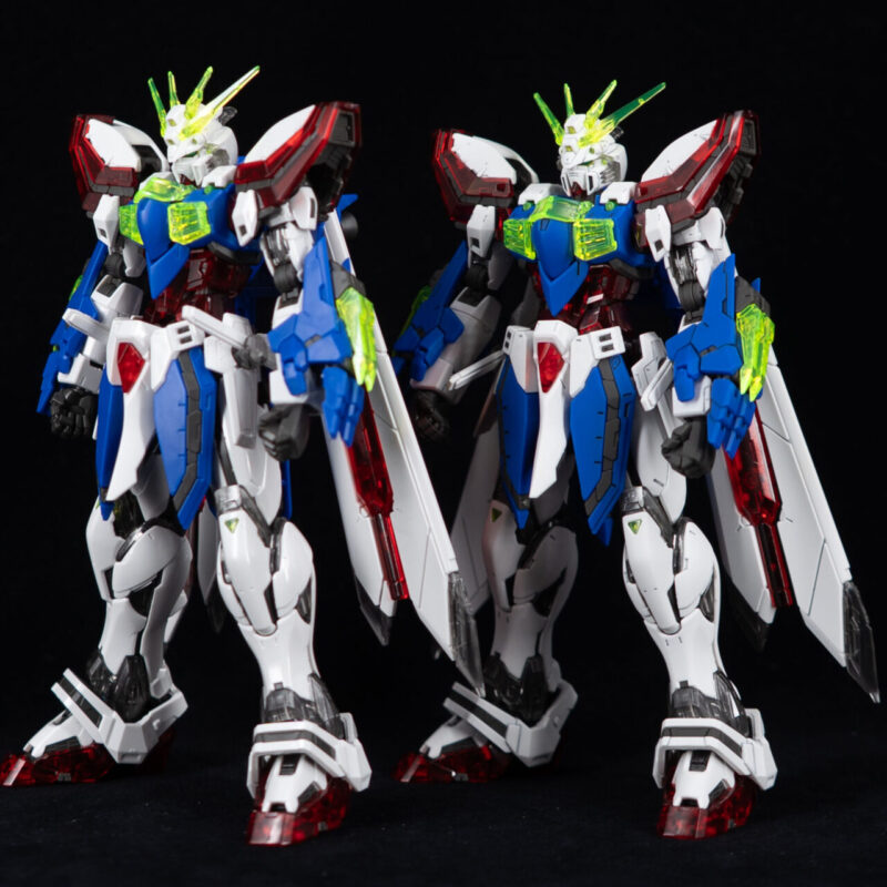 製作代行 RG ゴッドガンダム ストレート組み 完成品