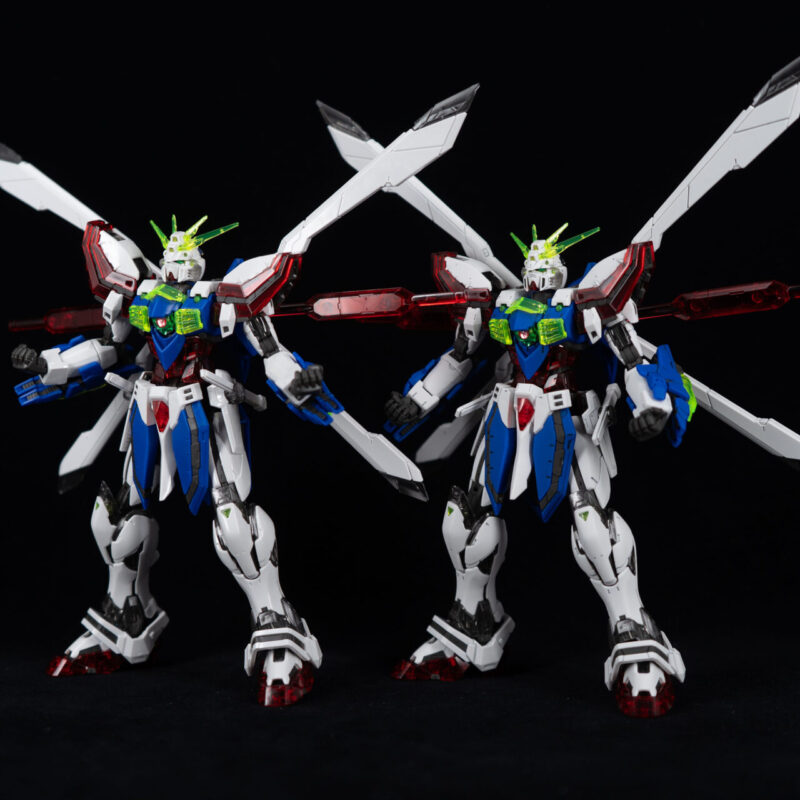製作代行 RG ゴッドガンダム ストレート組み 完成品
