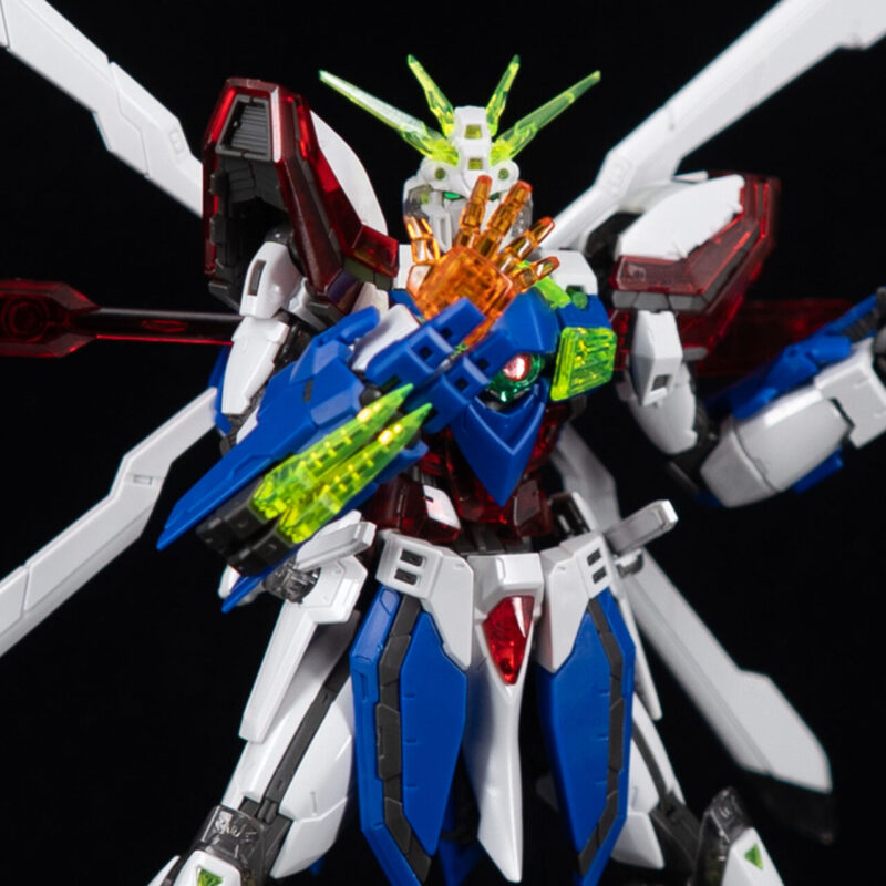 製作代行 RG ゴッドガンダム ストレート組み 完成品