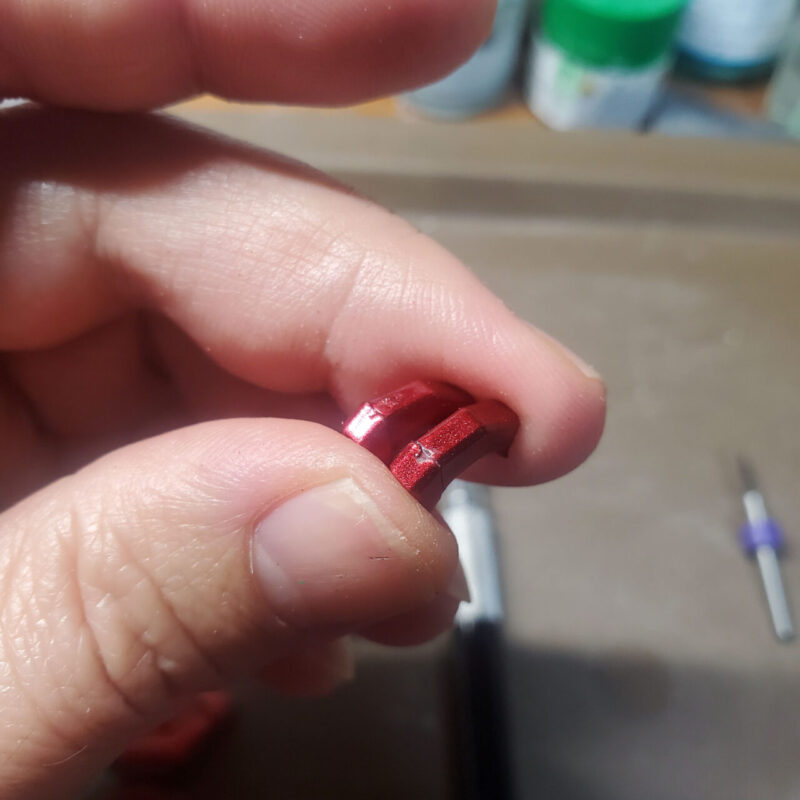 SMP キングエクスカイザー ディテール彫り直し