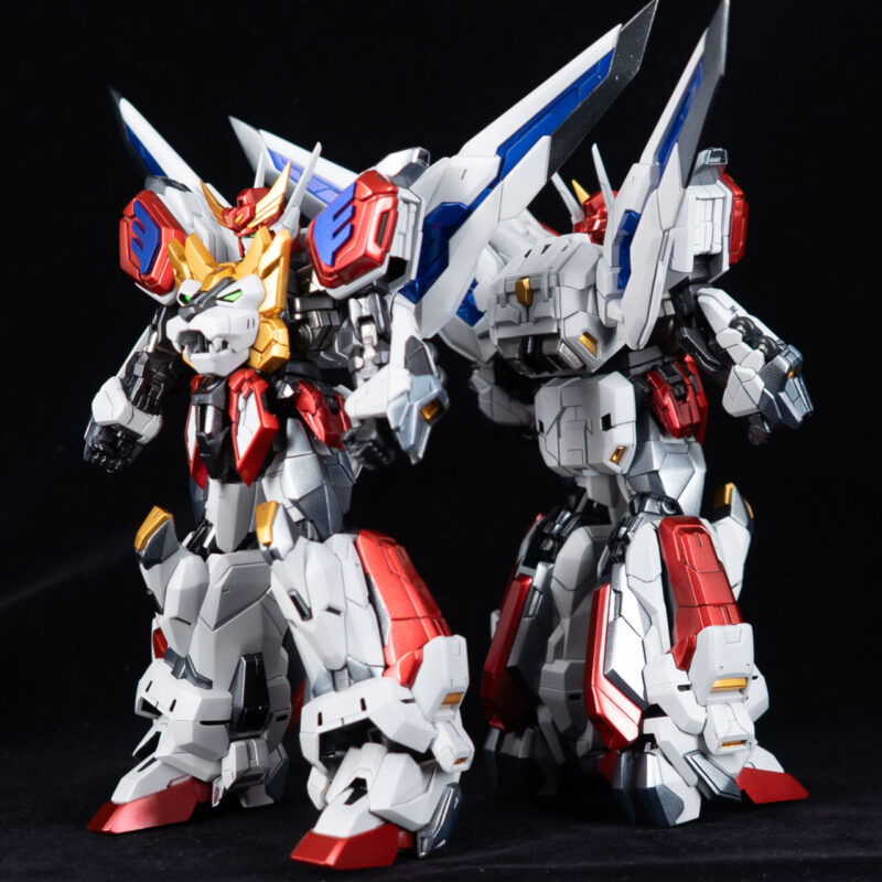 製作代行 BANDAI SMP ALTERNATIVE DESTINY キングエクスカイザー 全塗装仕上げ 完成品