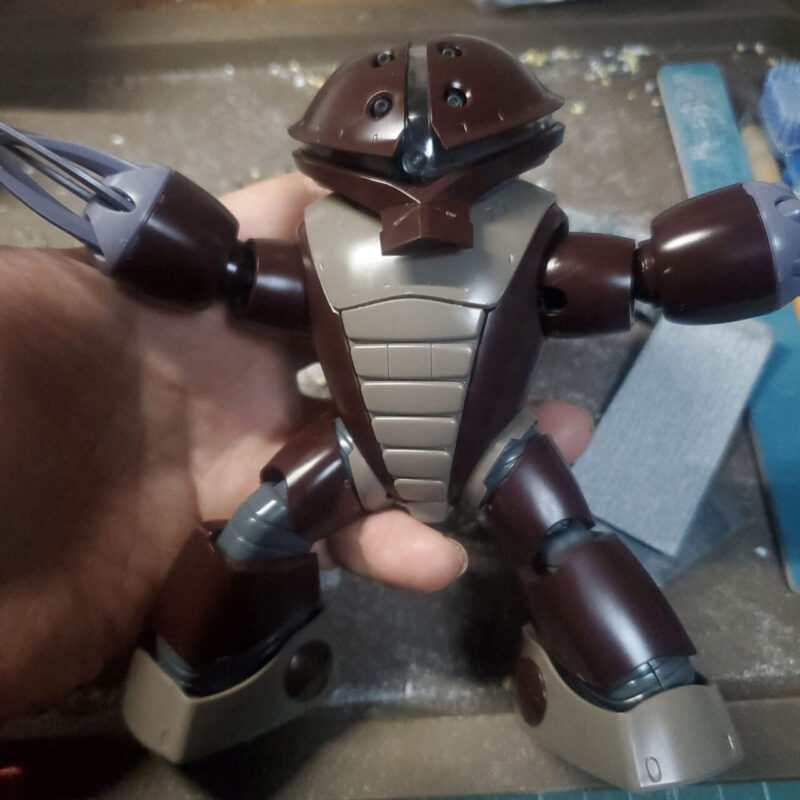 製作代行 BANDAI HG 1/144 アッガイ 仮組み