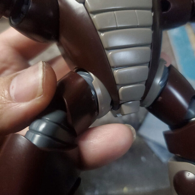 製作代行 BANDAI HG 1/144 アッガイ 仮組み