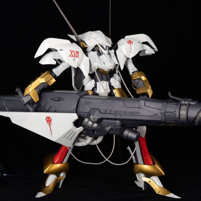 製作代行 ボークス 1/100 IMS シュペルター with バスターランチャー 完成品