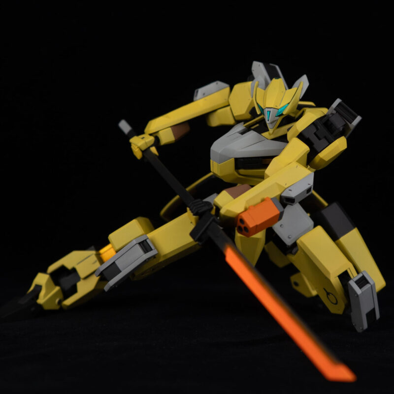 BANDAI 1/72 HG メイレスレイキ 全塗装仕上げ 境界戦機