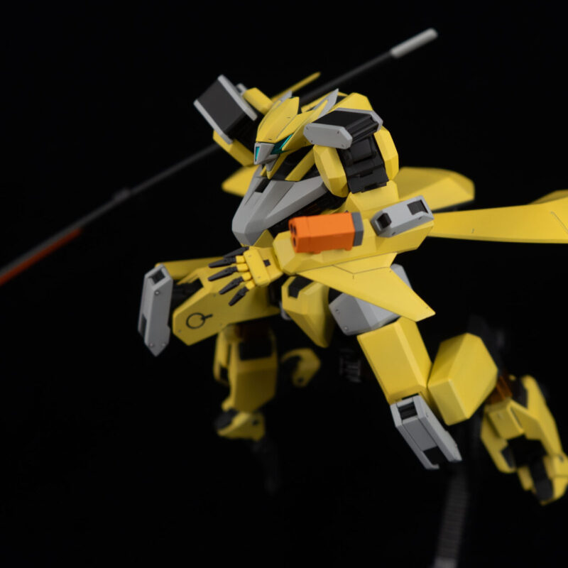 BANDAI 1/72 HG メイレスレイキ 全塗装仕上げ 境界戦機